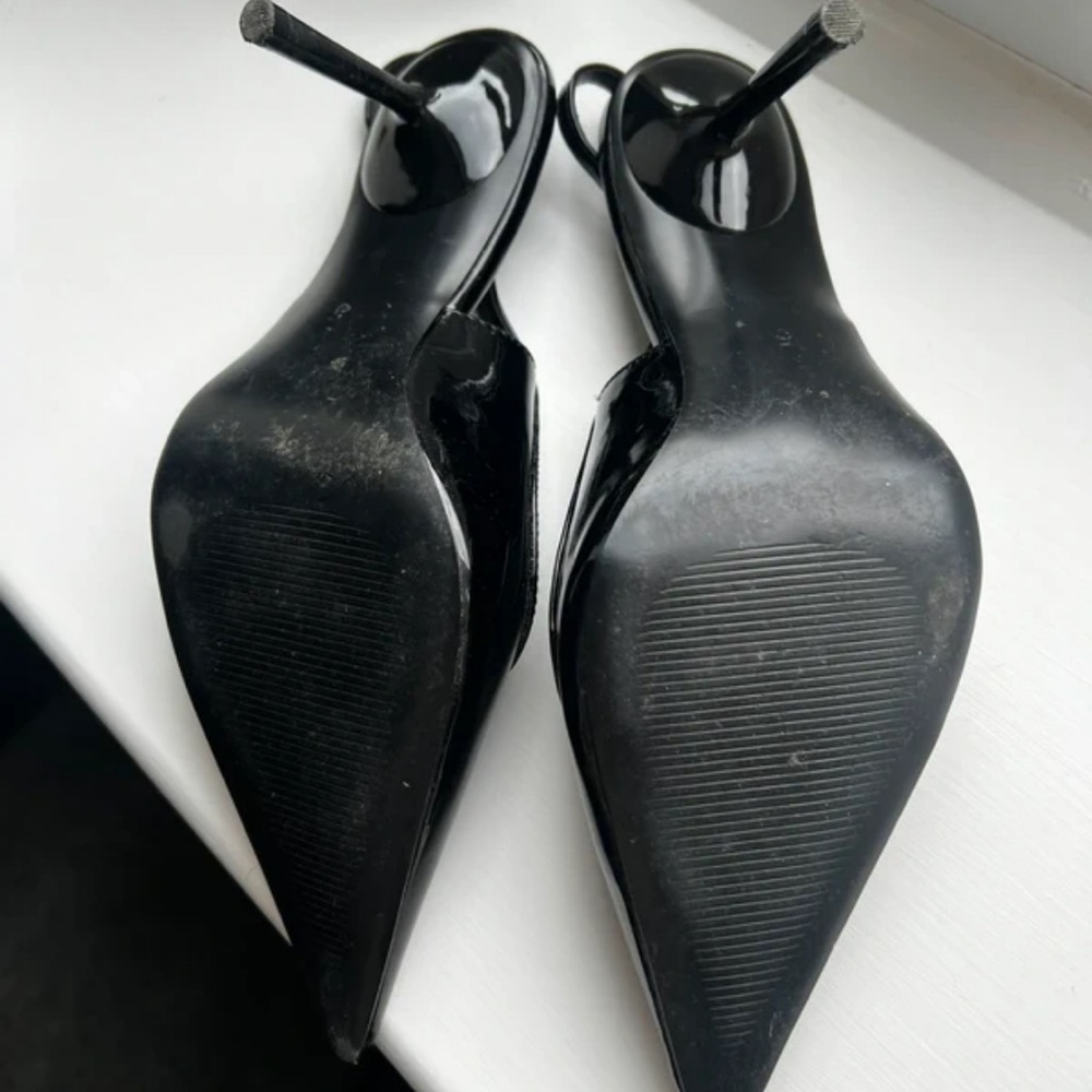 ASOS Black Patent Slingback Heels - Picture 4 of 4